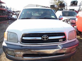 2002 Toyota Tundra SR5 White Extended Cab 4.7L AT 2WD #Z22136